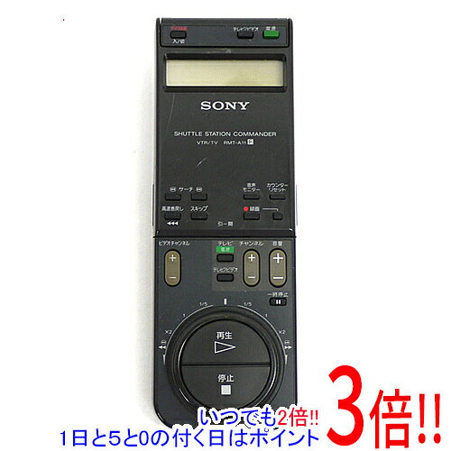 【中古】SONY ビデオリモコン RMT-A11 液晶画面いたみ