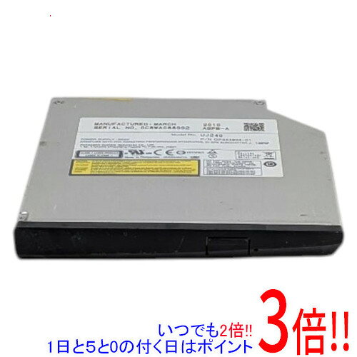 商品名【中古】Panasonic製 Blu-rayドライブ UJ-240商品状態動作確認済みの中古品です。※中古品ですので、傷、汚れ等ある場合がございます。ご理解の上、ご検討お願いします。型番UJ-240仕様設置方式:内蔵接続インターフェース:SATA付属品※画像のものがすべてです。ご確認後、ご検討お願い致します。その他※掲載画像は代表画像です。実際の商品と細部が異なる場合がございますので、商品状態につきましては表記の内容をご確認ください。※返品についてはこちらをご覧ください。　