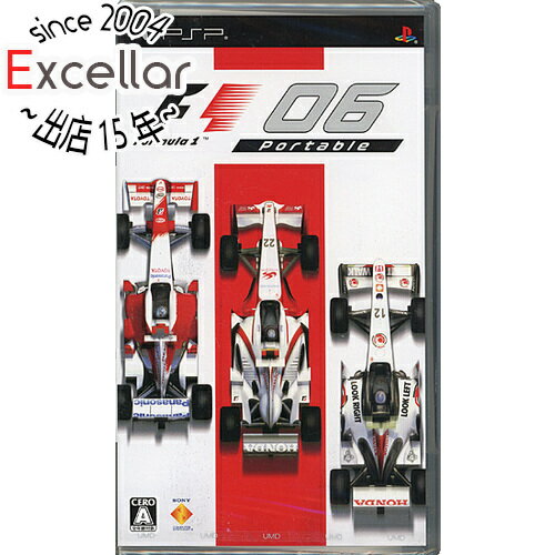 【いつでも2倍!5.0のつく日、18日は3倍!】Formula One 2006 Portable(フォーミュラワン2006 ポータブル) PSP 【いつでも2倍!5.0のつく日、18日は3倍!】Formula One 2006 Portable(フォーミュラワン2006 ポータブル) PSP