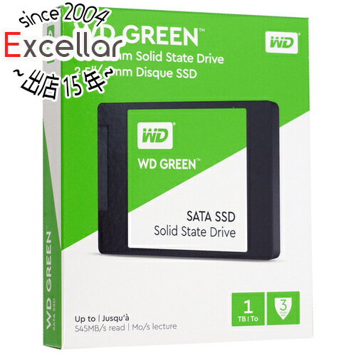 WesternDigital製内蔵SSD1TBWDGreenWDS100T2G0A