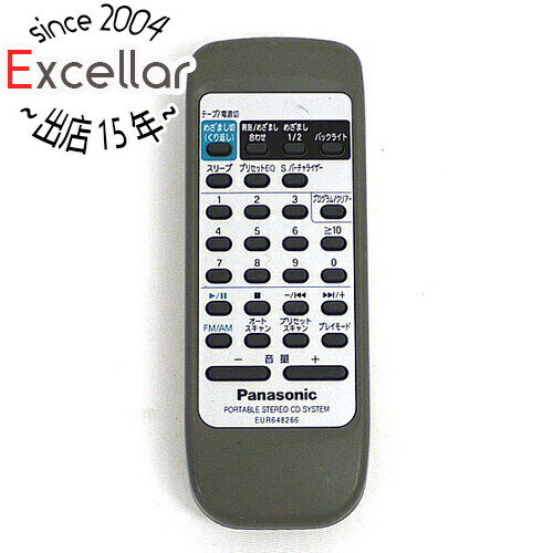 樂天商城 - 【1日と5.0のつく日、18日はポイント3倍！】【中古】Panasonic オーディオリモコン EUR648266