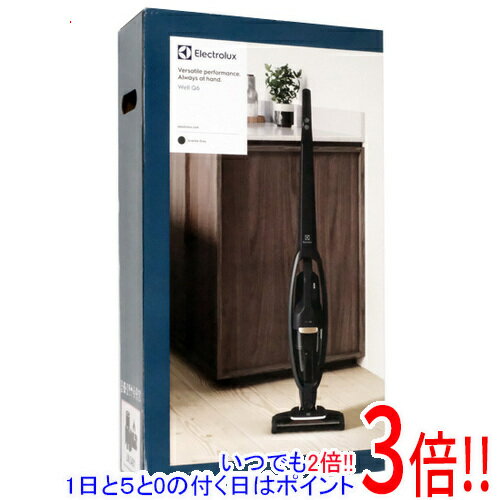 【いつでも2倍！5．0のつく日は3倍！1日も18日も3倍！】【新品訳あり(箱きず・やぶれ)】 Electrolux コードレススティッククリーナー Well Q6 WQ61-1OGG