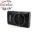 【いつでも2倍!5.0のつく日、18日は3倍!】【中古】Canon製 デジカメ IXY 650 ブラック 2020万画素 本体のみ 本体・液晶画面いたみ