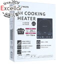 【中古】YAMAZEN IHクッキングヒーター YEP-S100(B) ブラック 未使用