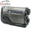【いつでも2倍!5.0のつく日、18日は3倍!】【中古】SONY製 FM/AMポータブルラジオ ICF-B99/S シルバー 本体のみ