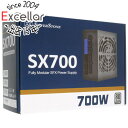 商品名SILVERSTONE製 PC電源 SST-SX700-PT 700W ブラック商品状態 新品 商品説明 2012年にフル機能、高性能SFX電源の開発で先んじたSilverStoneは、創造された製品分野を精錬して参りました。SX700-PTは、このスモールファクター電源の分野での完璧さへの進化のステップとなっています。当製品は寸法を大きくすることなく、882Wというこれまでリリースされた最大出力のSFXまたはATX PSUにも例を見ない電力密度レベルを達成しています。この電力密度の向上は、さらに進歩した技術およびコンポーネントの選択によって実現され、電源でのワッテージ出力増加に付き物のノイズ増加は伴っておらず、SX700-PTは92mm FDBファン使用のおかげで 低めのワッテージモデルと同等のノイズに抑えられています。接続性の面では、SX700-PTは幅広いシステム構成を可能にする、SilverStoneの有名なショート・フレキシブルフラットケーブルおよび各種コネクタを備えています。大型ケース内で、このPSUの使用を望まれるユーザー各位には、オプションの標準長さケーブルセットであるPP05-Lも別売品として用意されています。 商品名 電源ユニット 型番 SST-SX700-PT [ブラック] 仕様 [基本スペック] 対応規格 フォームファクタ：SFX/規格：ATX12V v2.4 電源容量 700 W プラグイン対応 ○ [認証プログラム] 80PLUS認証 PLATINUM [コネクタ] メインコネクタ 20+4ピン CPU用コネクタ 4+4ピンATX/EPS x2 PCI Expressコネクタ 6+2ピンx4 SATA 6 個 ペリフェラル 3 個 FDD 1個 [サイズ・重量] サイズ 125x100x63.5 mm 重量 0.96 kg メーカー名 SILVERSTONE(シルバーストーン) その他 ※商品の画像はイメージです。その他たくさんの魅力ある商品を出品しております。ぜひ、見て行ってください。※返品についてはこちらをご覧ください。　