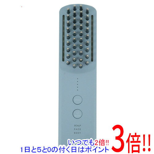 【1日と5.0のつく日、18日はポイント3倍！】【新品(開封のみ)】 Aiロボティクス ブラシ型美顔器 Brighte ELEKI BRUSH+ BRT-FSB180LB アイスブルー