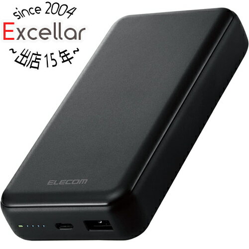 ELECOM モバイルバッテリー DE-C34-20000BK ブラック ELECOM モバイルバッテリー DE-C34-20000BK ブラック