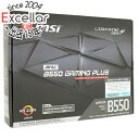【中古】MSI製 ATXマザーボード MPG B550 GAMING PLUS/A SocketAM4 未使用