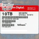 【いつでも2倍!5.0のつく日、18日は3倍!】Western Digital製HDD WD103KFBX 10TB SATA600 7200