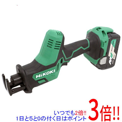 【中古】HiKOKI コードレスワンハンドセーバーソー 18V CR18DA (XP) 展示品