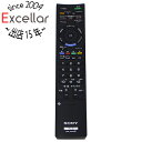 【いつでも2倍!5.0のつく日、18日は3倍!】【中古】SONY テレビリモコン RMF-JD008 訳あり