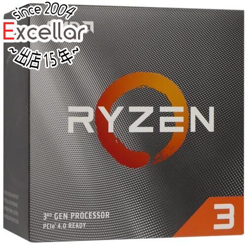 【1日と5．0のつく日は5倍！18日も5倍！】【中古】AMD Ryzen 3 3100 100-100000284 3.6GHz SocketAM4 元箱ありのサムネイル