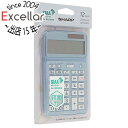 【いつでも2倍!5.0のつく日、18日は3倍!】SHARP カラー・デザイン電卓 プレミアムモデル EL-VN83-AX クリアブルー(2)
