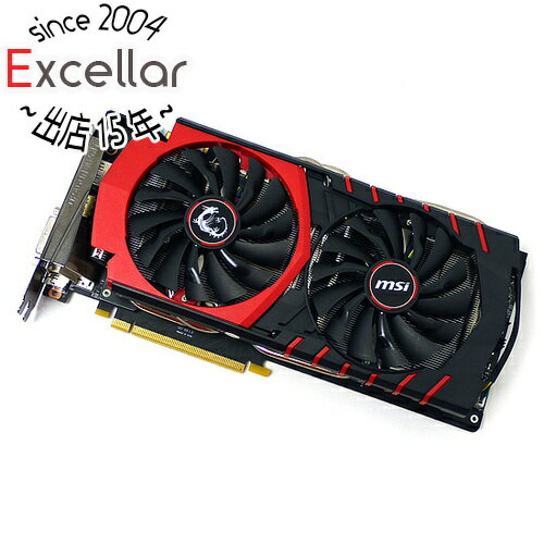 【いつでも2倍！5．0のつく日は3倍！1日も18日も3倍！】【中古】MSI製グラボ GTX 980 GAMING 4G PCIExp 4GB