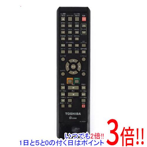 【中古】TOSHIBA製 VTR一体型DVDレコーダーリモコン SE-R0304(79102396) 本体いたみ