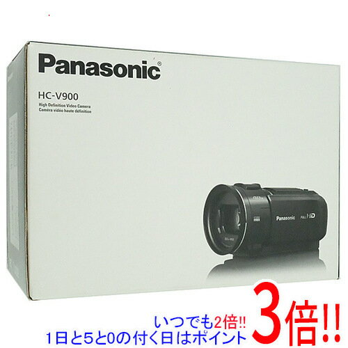 [연장 보증 대응!!] Panasonic 디지털 비디오 카메라 HC-V900-K 비즈 블랙