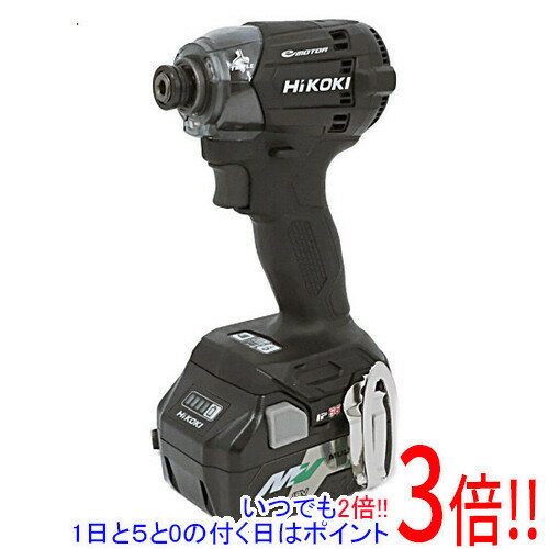 【1日と5.0のつく日、18日はポイント3倍！】HiKOKI 充電式インパクトドライバー WH18DC (2XPB) ストロングブラック
