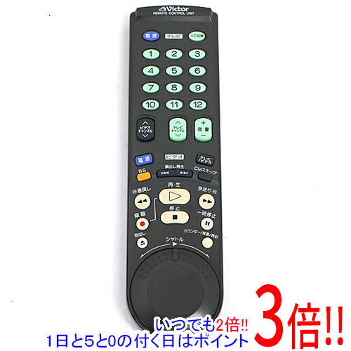【1日と5.0のつく日、18日はポイント3倍！】【中古】Victor ビデオリモコン HR-F4/F14 PQ11677