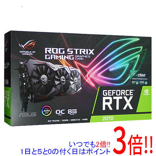 ASUS製グラボ ROG-STRIX-RTX2070-O8G-GAMING PCIExp 8GB 元箱あり