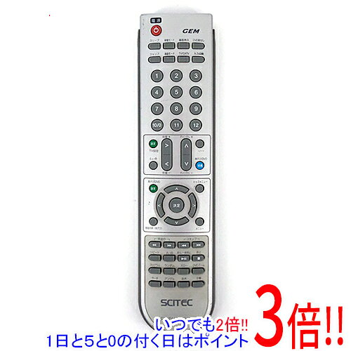 【中古】サイテック テレビ用リモコン STV-20DV