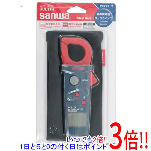  SANWA TrueRMS対応ミニクランプメータ DCL11R