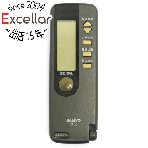 【1日と5.0のつく日、18日はポイント3倍！】【中古】SANYO製 エアコンリモコン RCS-AVR1A(K)