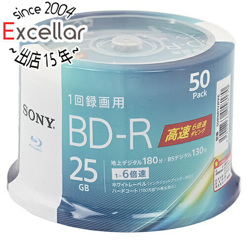 【いつでも2倍!5.0のつく日、18日は3倍!】SONY ブルーレイディスク 50BNR1VJPP6 BD-R 6倍速 50枚組 【いつでも2倍!5.0のつく日、18日は3倍!】SONY ブルーレイディスク 50BNR1VJPP6 BD-R 6倍速 50枚組