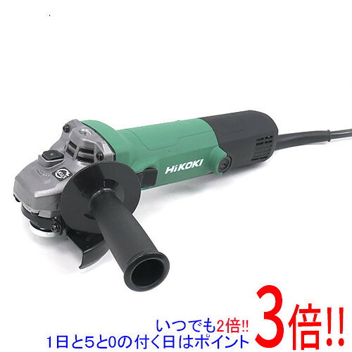 商品名HiKOKI 電気ディスクグラインダ G10B4商品状態新品です。当店では電動工具に関しましての初期不良の対応期間を2週間と定めさせていただいております。それ以降の使用に関しましての不良は当店で対応致しかねます。プロ用の専門工具となる為、メーカーでの保証がございません。予めご了承の上、ご購入の検討をお願い致します。型番G10B4仕様タイプ グラインダー形状 ディスク動力 電気(コード式)回転数 9000 rpm砥石寸法(外径) 100 mm砥石寸法(穴径) 15 mm対応電圧 100V重量 1.8 kg標準付属品 レジノイドフレキシブルトイシ、スパナ、サイドハンドル、ホイルワッシャB3(ダイヤ用)その他※掲載画像は代表画像です。実際の商品と細部が異なる場合がございますので、商品状態につきましては表記の内容をご確認ください。※返品についてはこちらをご覧ください。　