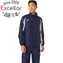 【いつでも2倍!5.0のつく日、18日は3倍!】asics アシックス M サイズ 裏トリコットウインドブレーカージャケット 2031D535 ピーコート×ブリ...