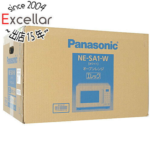 商品名Panasonic エレック オーブンレンジ NE-SA1-W ホワイト商品状態 新品 商品説明 ・1人暮らしでの使用に適した16Lタイプのオーブンレンジ。50Hz/60Hzのどちらでも使える「ヘルツフリー」を採用している。 ・レンジ出力や時間、グラムの設定が不要な「簡単自動メニュー」機能により、「簡単パスタ」「スープご飯」などを手軽に調理できる。 ・トースト（2枚まで）をこんがりと焼くことができる「自動トースト」機能も備える。 商品名 エレック オーブンレンジ 型番 NE-SA1-W [ホワイト] 仕様 [基本仕様] タイプ オーブンレンジ 庫内容量 16 L 使用人数 1 人 庫内構造 ターンテーブル ドア開閉方向 横開き 加熱方式 ヒーター 最大レンジ出力 500 W センサー 重量センサー 50Hz対応(東日本) ○ 60Hz対応(西日本) ○ 付属品 丸皿(セラミック)1枚 [操作・お手入れ機能] 自動メニュー数 14 レシピ数 8 [オーブン・グリル機能] グリル 片面グリル トースト ○ オーブン最高温度 200 度 オーブン最低温度 100 度 発酵(パン機能) ○ [省エネ性能] 待機時消費電力ゼロ ○ 年間電気代 1965.6 円 年間消費電力量 72.8 kWh 省エネ基準達成率 101%(2008年度) [サイズ・質量] サイズ 幅461x高さ293x奥行338(ハンドルなどを入れた最大奥行寸法：376)mm 質量 13 kg 庫内寸法 幅280x高さ168x奥行286mm メーカー パナソニック製 その他 ※商品の画像はイメージです。その他たくさんの魅力ある商品を出品しております。ぜひ、見て行ってください。※返品についてはこちらをご覧ください。　