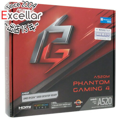 ڤĤǤ2ܡ50ΤĤ3ܡ1183ܡASRock MicroATXޥܡ A520M Phantom Gaming 4 SocketAM4