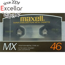 【いつでも2倍！5．0のつく日は3倍！1日も18日も3倍！】maxell メタルカセットテープTYPE IV 46分 MX 46