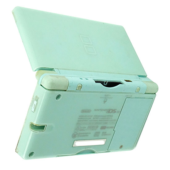 エクセラー2号館 楽天市場店の【中古】任天堂 ニンテンドーDS Lite ブルー USG-S-CBA ACアダプタなし 本体・液晶画面いたみ｜アングル2