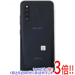 【いつでも2倍！5．0のつく日は3倍！1日も18日も3倍！】【中古】SAMSUNG Galaxy A41 SC-41A docomo SIMロック解除済み ブラック