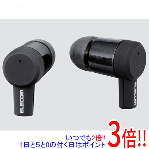 【延長保証対応!!】ELECOM 完全ワイヤレスステレオヘッドホン LBT-TWS03QBK(2)