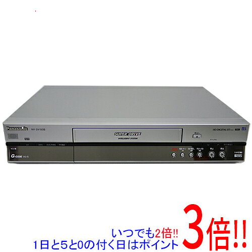 【中古】Panasonic S-VHS ビデオデッキ NV-SV150B