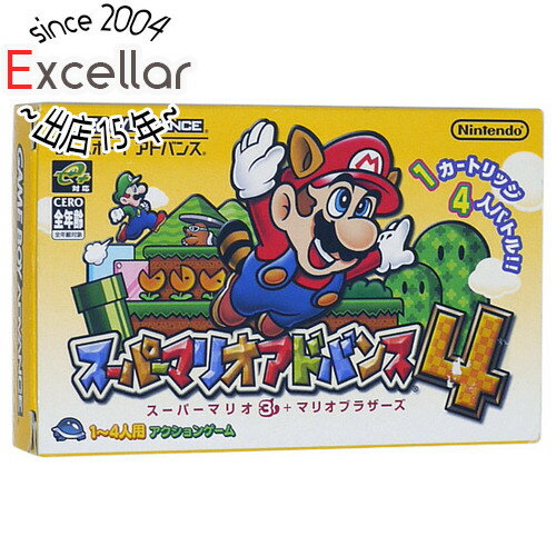 【いつでも2倍!5.0のつく日、18日は3倍!】【中古】スーパーマリオアドバンス4 GBA