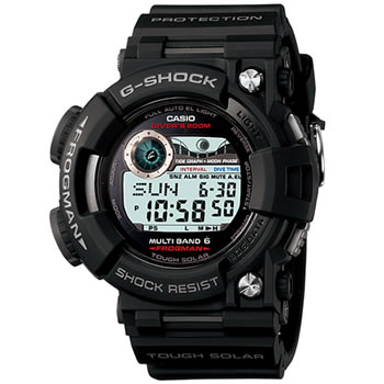 楽天家電のSAKURA　楽天市場店カシオ【国内正規品】FROGMAN G-SHOCK デジタル表示 電波ソーラー腕時計 GWF-1000-1JF★G-SALE【フロッグマン】