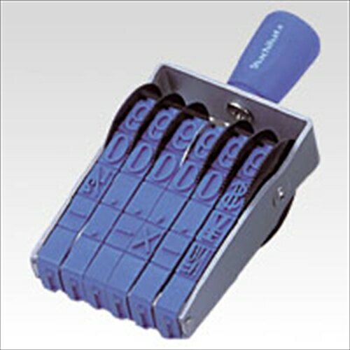 【8/5限定★抽選で2人に1人最大100%ポイントバック！要エントリー】シヤチハタ【AC】欧文6連　初号　明朝体 A-4974052136115★【CF-60M】