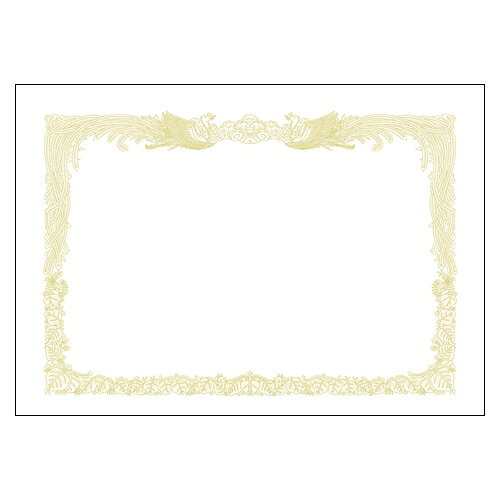 ササガワ【AC】厚口OA賞状用紙　白　B4判縦書用 A-4974268253262★【10-1270】