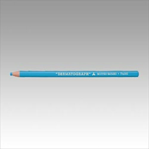 三菱鉛筆【AC】色鉛筆油性ダーマト7600水色　12本入 A-4902778005606★【K7600.8】