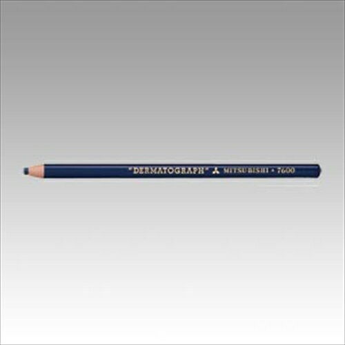 三菱鉛筆【AC】色鉛筆油性ダーマト7600藍＜12本入＞ A-4902778005613★【K7600.10】