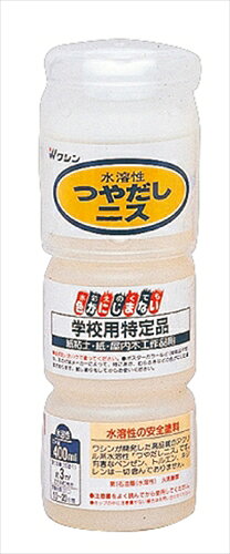 「教材・教育」ジャンルのものは、商品によっては、袋や箱などで包装されていなかったり、商品タグの無い状態で入荷するものがございます。その際は、当店で用意した個包装の袋などに入れて発送させて頂きます。また、サイズの大きい商品など袋に入らないものは、直接梱包箱に詰めての発送となります。あらかじめご了承頂けますようお願い致します。より塗りやすく、被膜は強力になりました！無色透明で美しいつやが出ます。うすめる時は、水溶性ニス専用のうすめ液をお使いください。 水彩えのぐ、ポスターカラーなどの水性えのぐの上から塗っても色はにじみません。ハケや用具、水で洗えます。重量：433製造国：中国