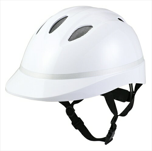 ダイカ【教育・教材】自転車用ヘルメット メッシュ+通気孔付モデル L ホワイト AR4521718365275 ダイカ【教育・教材】自転車用ヘルメット メッシュ+通気孔付モデル L ホワイト AR4521718365275