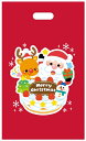 アーテック【教育・教材】クリスマスプレゼント袋(マチ無) 100枚 AR4521718095349