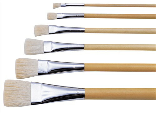 アーテック【教育・教材】平筆（ポスター用・白毛）6号 AR4521718107066