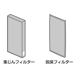 【5/10限定★抽選で2人に1人最大100%ポイントバック！要エントリー】パナソニック【Panasonic】空気清浄機用フィルター（集じん＋脱臭フィルター）セット　F-ZXHS35★【FZXHS35】