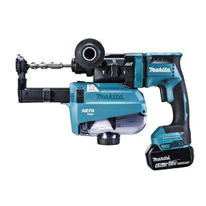 マキタ【makita】18V充電式ハンマードリル（集じんシステム付）青 HR182DRGXV★【電池2個・充電器・ケース付】