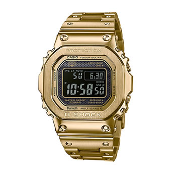 カシオ【CASIO】国内正規品 G-SHOCK 電波ソーラー腕時計 ゴールド GMW-B5000GD-9JF★G-SALE【KK9N0D18P】